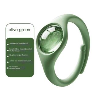 Mosquito repellent bracelet ( Olive Green )