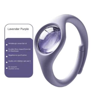 Mosquito repellent bracelet ( Purple )