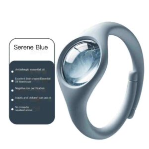 Mosquito repellent bracelet ( Light Blue )