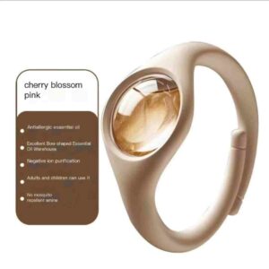 Mosquito repellent bracelet ( cherry blossom pink )